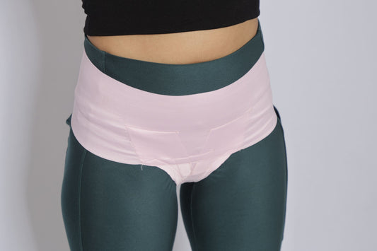 High Waist Baby Pink