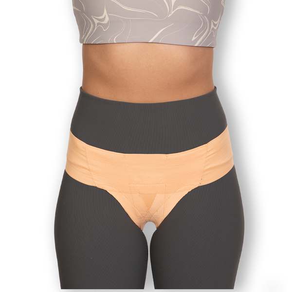 Femme Jock - Uterus Girdle - Low Waist - Beach Sand